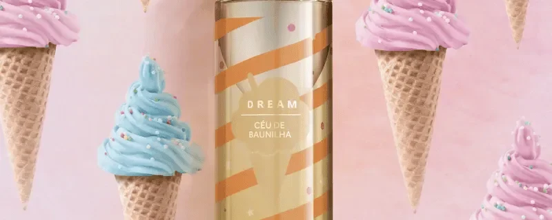 Dream Ceu de Baunilha Body Splash Desodorante Colonia 200ml png