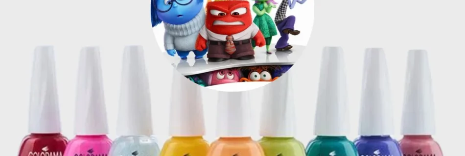 cor de esmalte personagem Divertidamente png