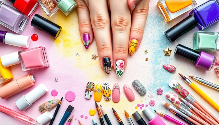 Tutoriais de nail art