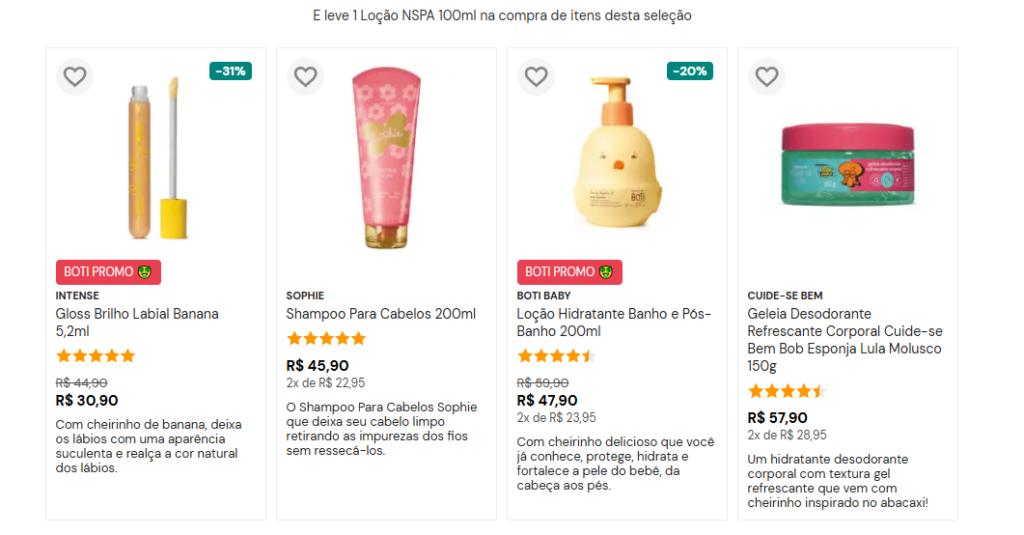 Promoção de Verão O Boticário: Mais de 500 Itens com Desconto