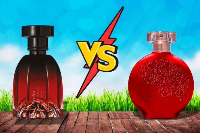 Perfume Floratta Red Passion e Colônia Floratta Red