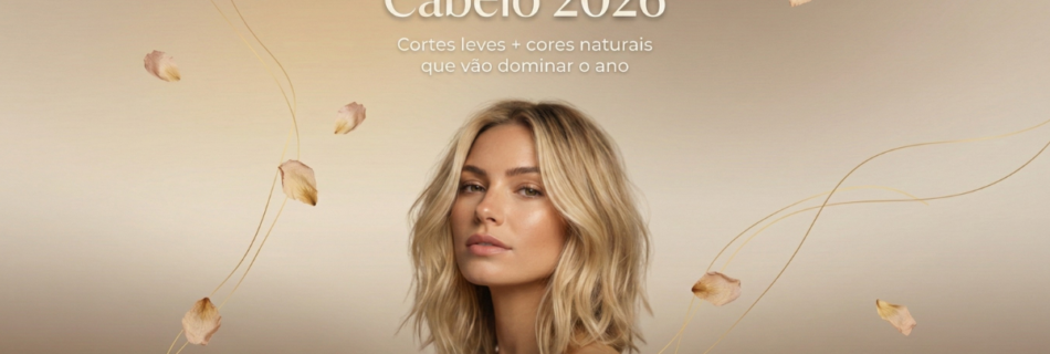 Tendências de Cabelo 2026: Naturalidade, Movimento e Sofisticação sem Esforço