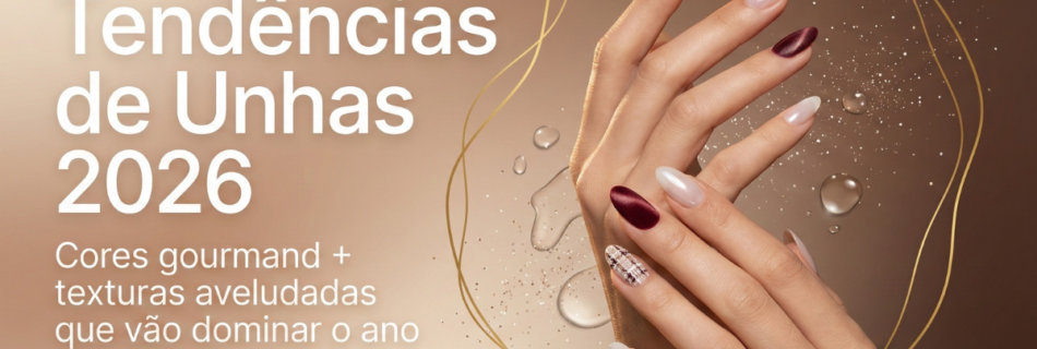 Tendências de Unhas 2026: Cores, Texturas e Designs que Vão Dominar o Ano