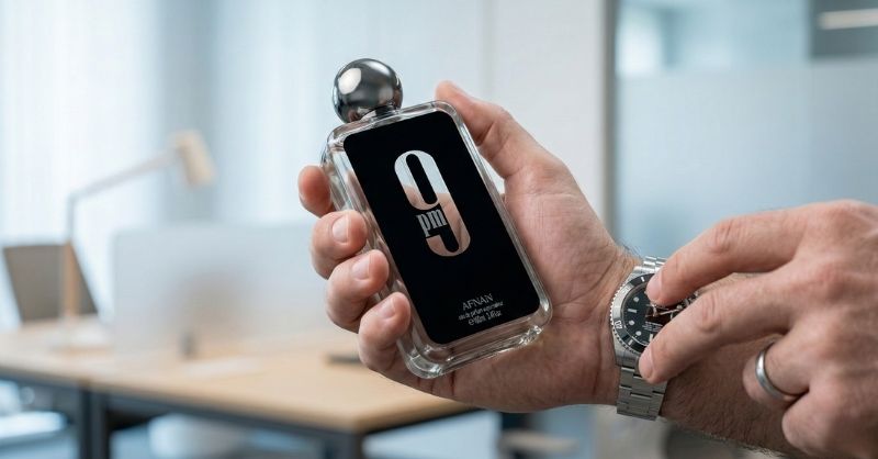 O perfume de guerreiro que viralizou: A verdade sobre o Savasci (e a alternativa de R$ 280). 3 Frasco do poderoso perfume árabe Afnan 9 PM.